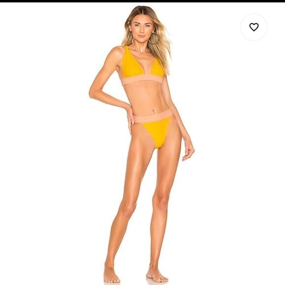 NWT Ellejay Ruby bottoms in Lemon - Picture 1 of 5